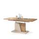 Sofabord GRAND 120-180x70 cm - eik artisan - beige