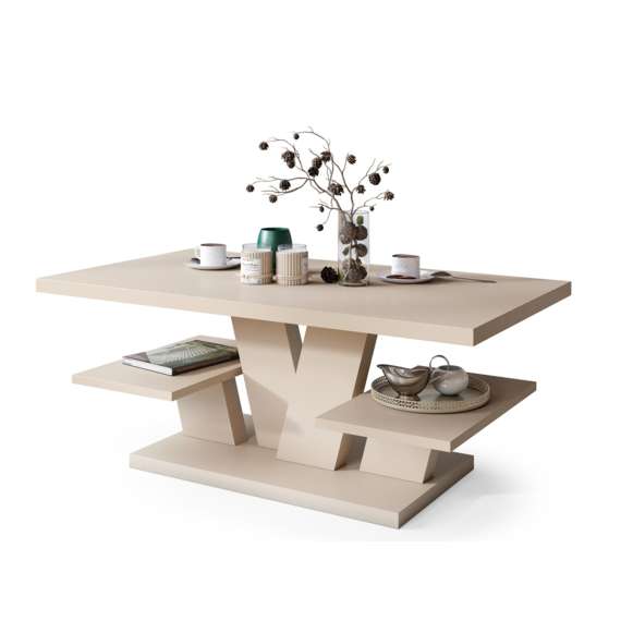 Sofabord VIVA 110x60 cm - cashmere supermatt