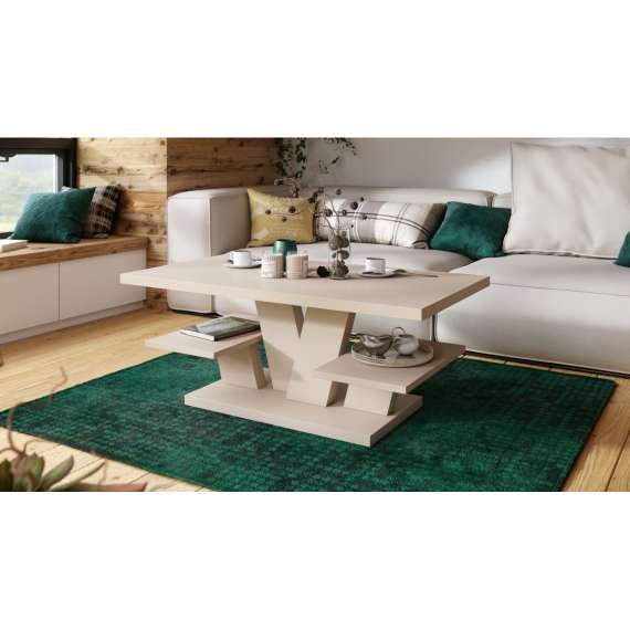 Sofabord VIVA 110x60 cm - cashmere supermatt