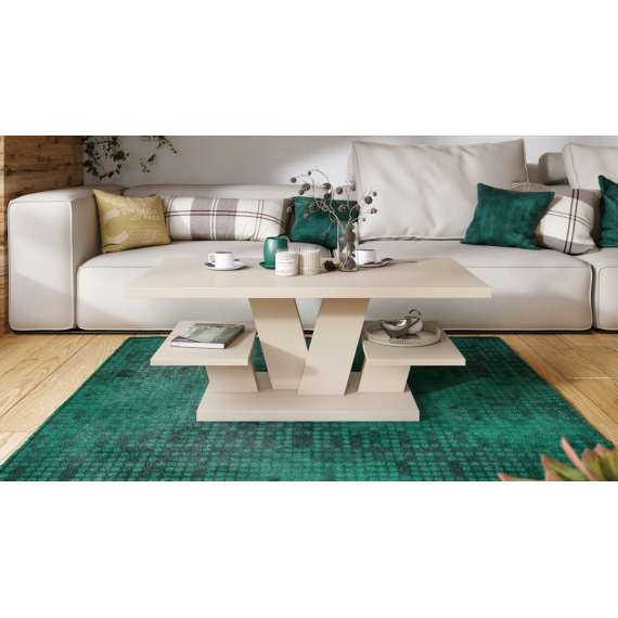 Sofabord VIVA 110x60 cm - cashmere supermatt