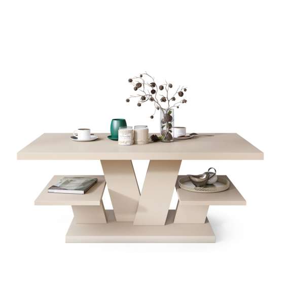 Sofabord VIVA 110x60 cm - cashmere supermatt
