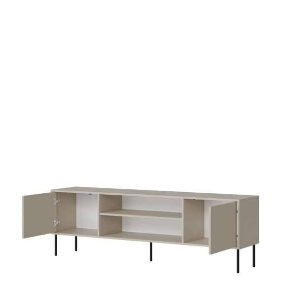 Tv-benk DOMI 180x60cm - cashmere - 2 dører