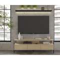 Tv-benk DRAGON 150x51cm - eik cremona - 3 skuffer