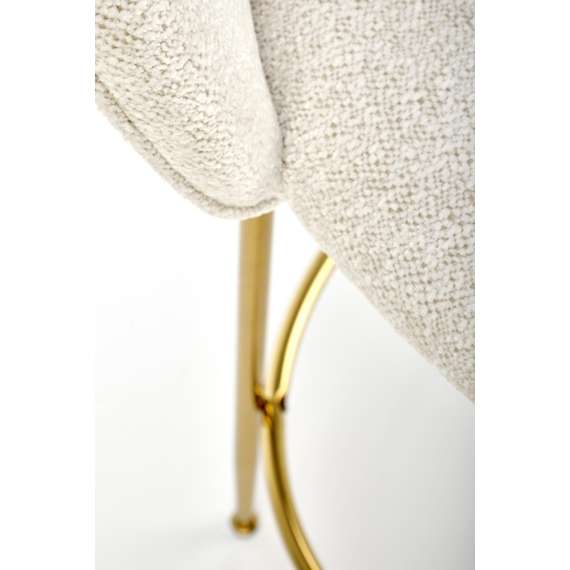 Barstol Cesano - crem - gull ben