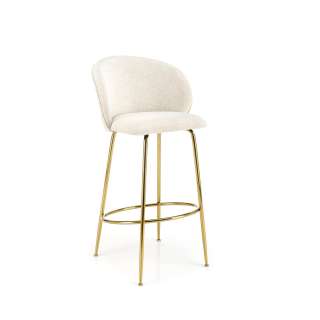 Barstol Cesano - crem - gull ben