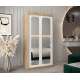 Garderobeskap PROMO T3 100x200 cm - eik sonoma - skyvedører - speil