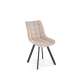 Stol Solit - beige stoff - metall ben