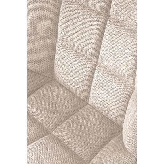 Stol Solit - beige stoff - metall ben