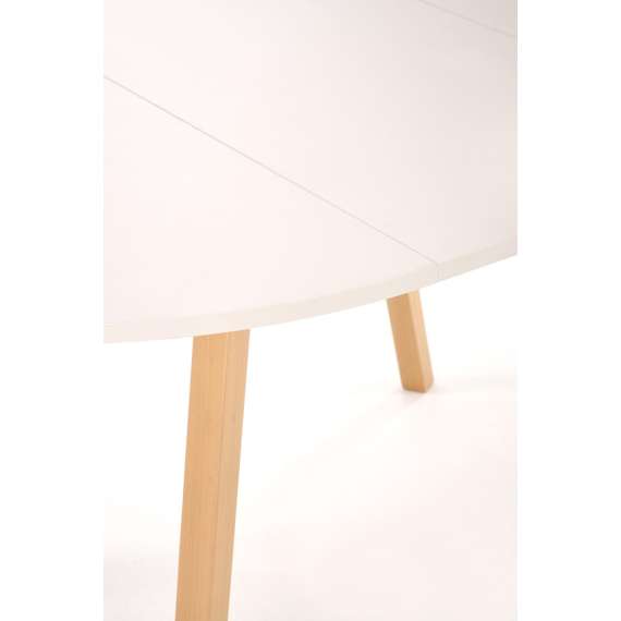 Spisebord Ruben Ø102 cm - cashmere - eik ben