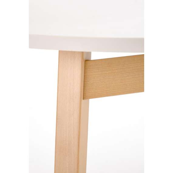 Spisebord Ruben Ø102 cm - cashmere - eik ben