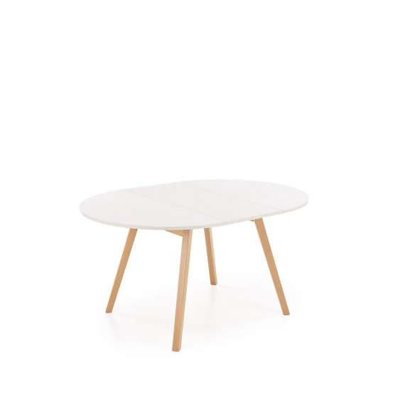 Spisebord Ruben Ø102 cm - cashmere - eik ben