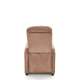 Lenestol FELIPE 2 - reclinerfunksjon - beige velvet