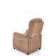Lenestol FELIPE 2 - reclinerfunksjon - beige velvet