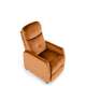Lenestol FELIPE 2 - reclinerfunksjon - kanel velvet