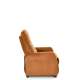 Lenestol FELIPE 2 - reclinerfunksjon - kanel velvet