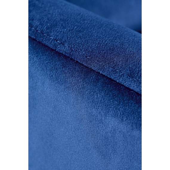 Lenestol FELIPE 2 - reclinerfunksjon - marineblå velvet