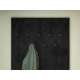 Polstret veggpanel VASCO - 80x153 cm - svart velvet
