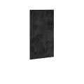 Polstret veggpanel VASCO - 80x153 cm - svart velvet