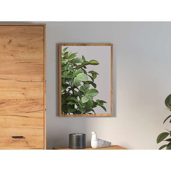 Speil VASCO 50x66 cm  - eik craft ramme