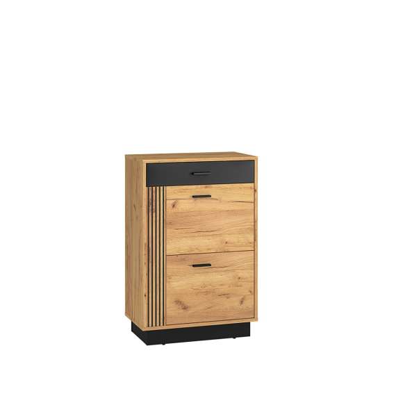 Entresett VASCO 01 - eik craft- svart detaljer