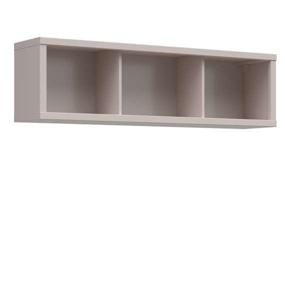 Vegghengt reol KASPIAN - 144x40 cm - cashmere