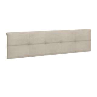 Polstret pute til seng KASPIAN 160x200 cm - beige