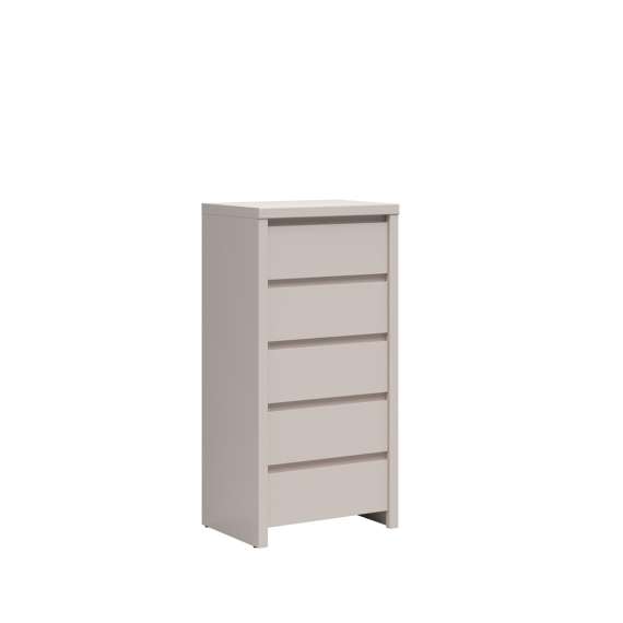 Skjenk KASPIAN 56x112 cm - cashmere - 5 skuffer