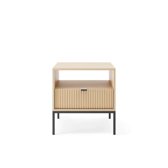 Nattbord Nova 54x56 cm - eik - med skuff