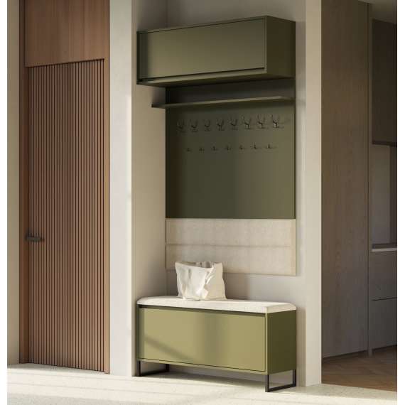 Skobenk Odis 40-160x59 cm - Benk med sittepute - Flere farger