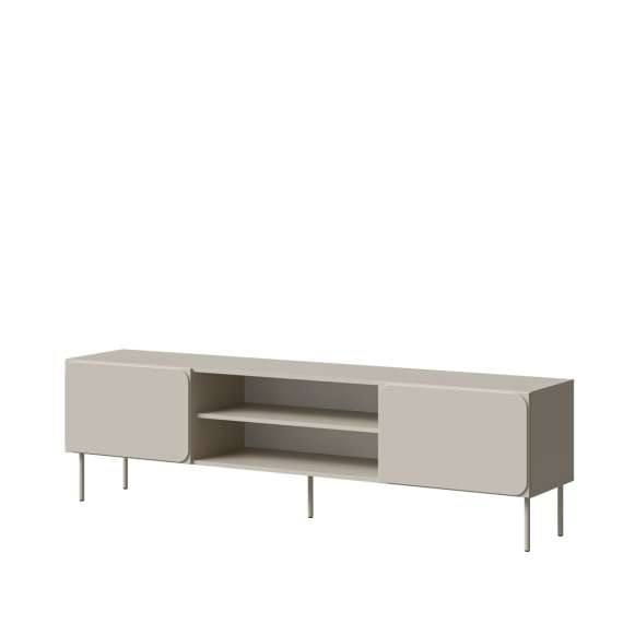 Tv-benk RAFAEL 200x57cm - cashmere - 2 dører