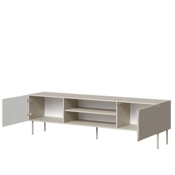 Tv-benk RAFAEL 200x57cm - cashmere - 2 dører