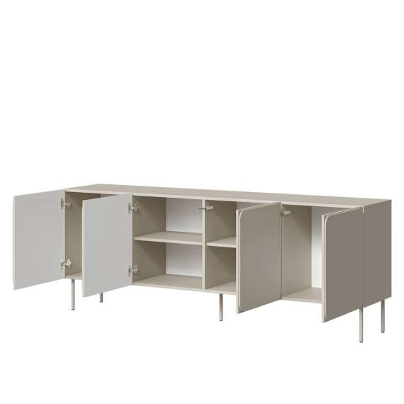 Skjenk RAFAEL 200x75cm - cashmere - 4 dører