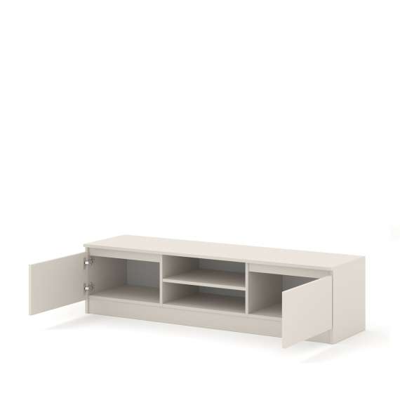 Tv-benk MAIA 159x39 cm - cashmere - 2 dører