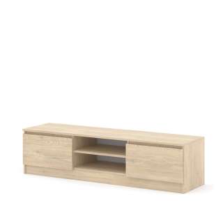 Tv-benk MAIA 150x39 cm - eik cremona - 2 dører