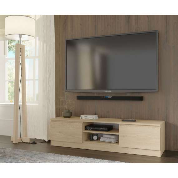 Tv-benk MAIA 150x39 cm - eik cremona - 2 dører