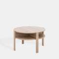 Sofabord TOBAGO Ø74 cm - eik sonoma