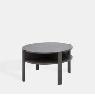 Sofabord TOBAGO Ø74 cm - betong