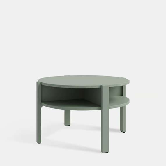 Sofabord TOBAGO Ø74 cm - sage