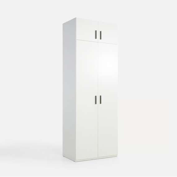 Overskap TRAWEN 89x38 cm - hvit matt - 2 dører