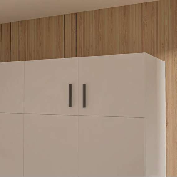 Overskap TRAWEN 89x38 cm - hvit matt - 2 dører