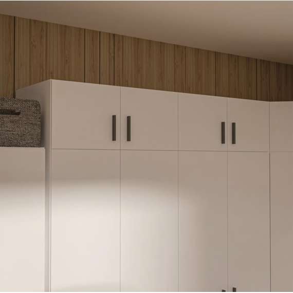 Overskap TRAWEN 177x38 cm - hvit matt - 4 dører