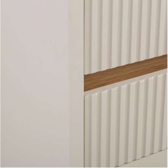 Entresett SQUERE -108x196 cm - eik sand - beige sand