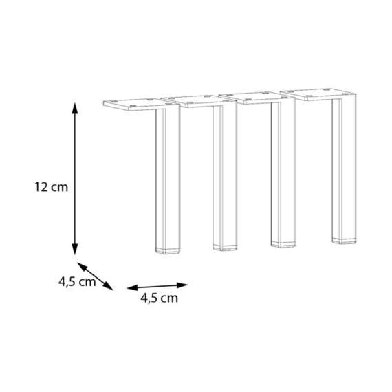 Vegghengt tv-benk LIBERTAD - 100x38 cm - hvit matt - hvit høyglans - 1 dør - 2 dører -