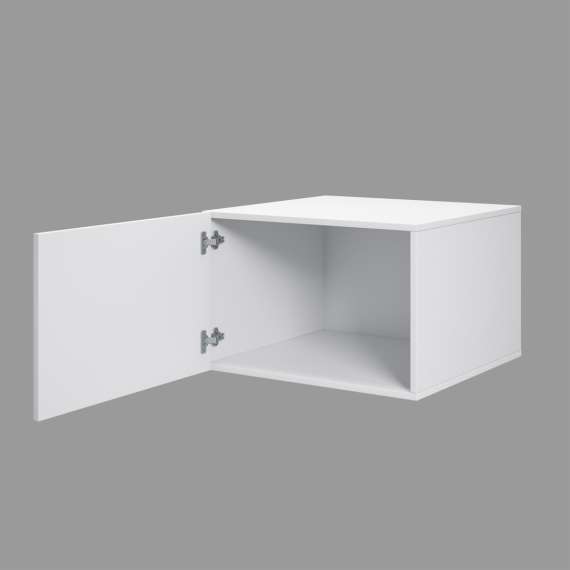 Overskap til vaskemaskinskap ASA 67x44 cm - hvit