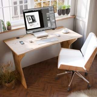 Skrivebord UTAPAU 140x65 cm - eik artisan