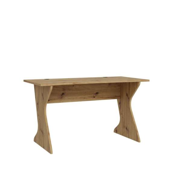 Skrivebord UTAPAU 140x65 cm - eik artisan