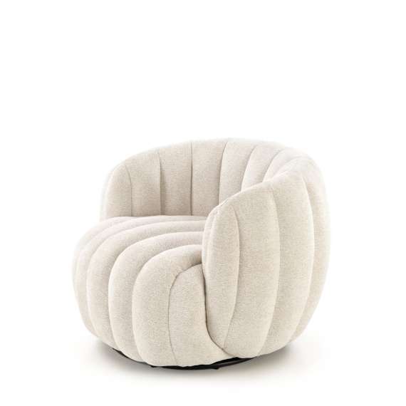 Lenestol Fraser - crem - svingbar