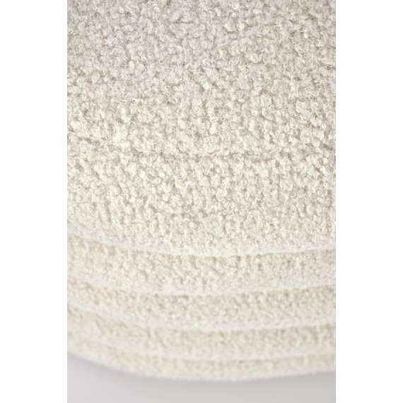 Sittebenk BLISS - 105x42 cm - crem bouclé - oppbevaringsplass