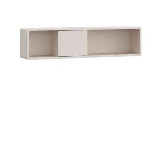 Vegghengt reol PALAY - 141x34 cm - beige sand