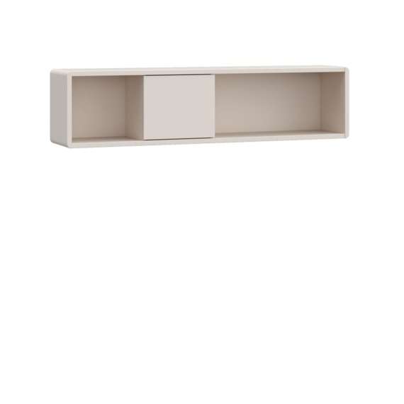 Vegghengt reol PALAY - 141x34 cm - beige sand